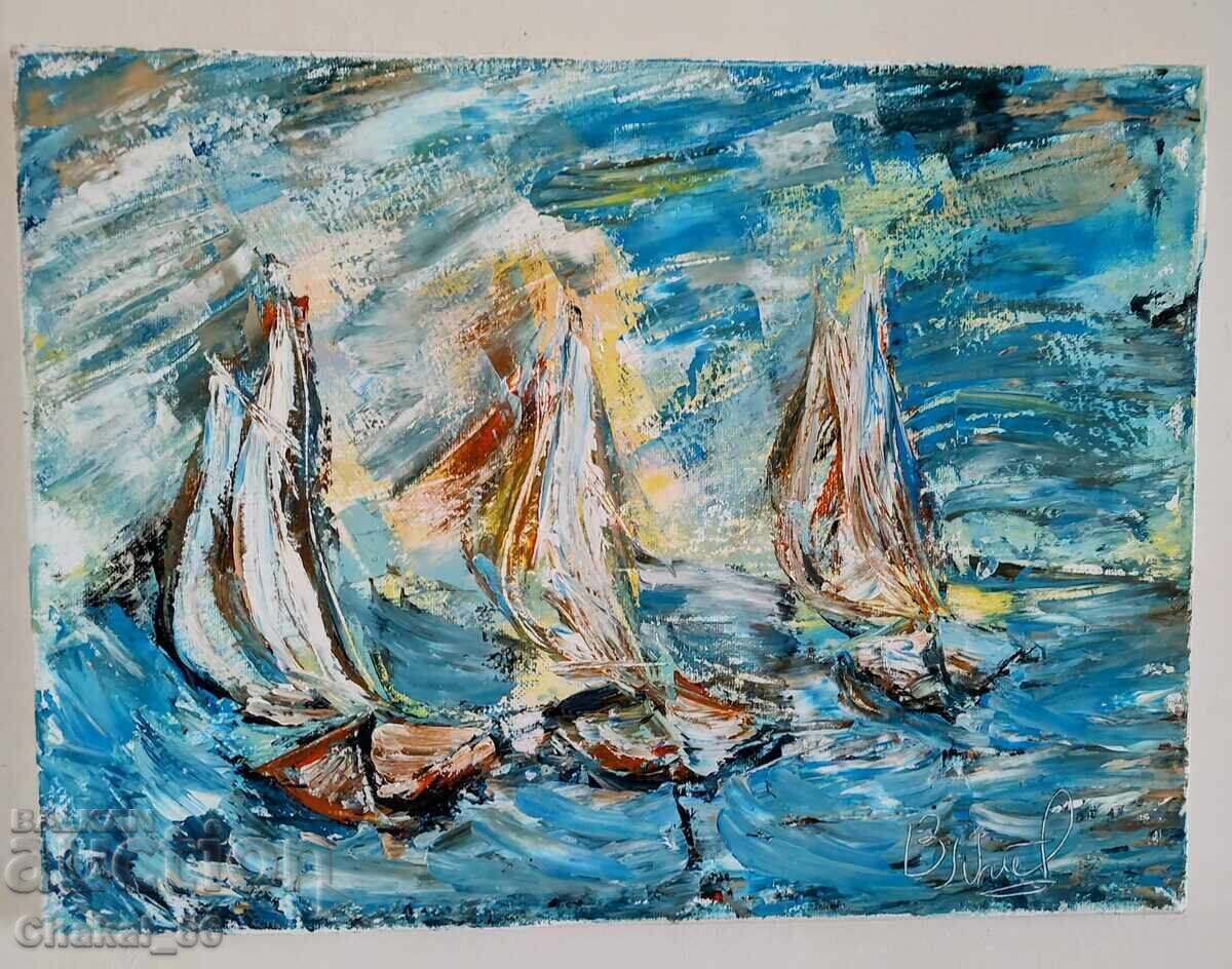 Tablou în ulei! Tablou în ulei!