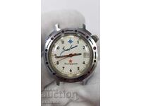 Συλλεκτικό ανδρικό ρολόι χειρός Κομαντίρσκι USSR Λειτουργικό