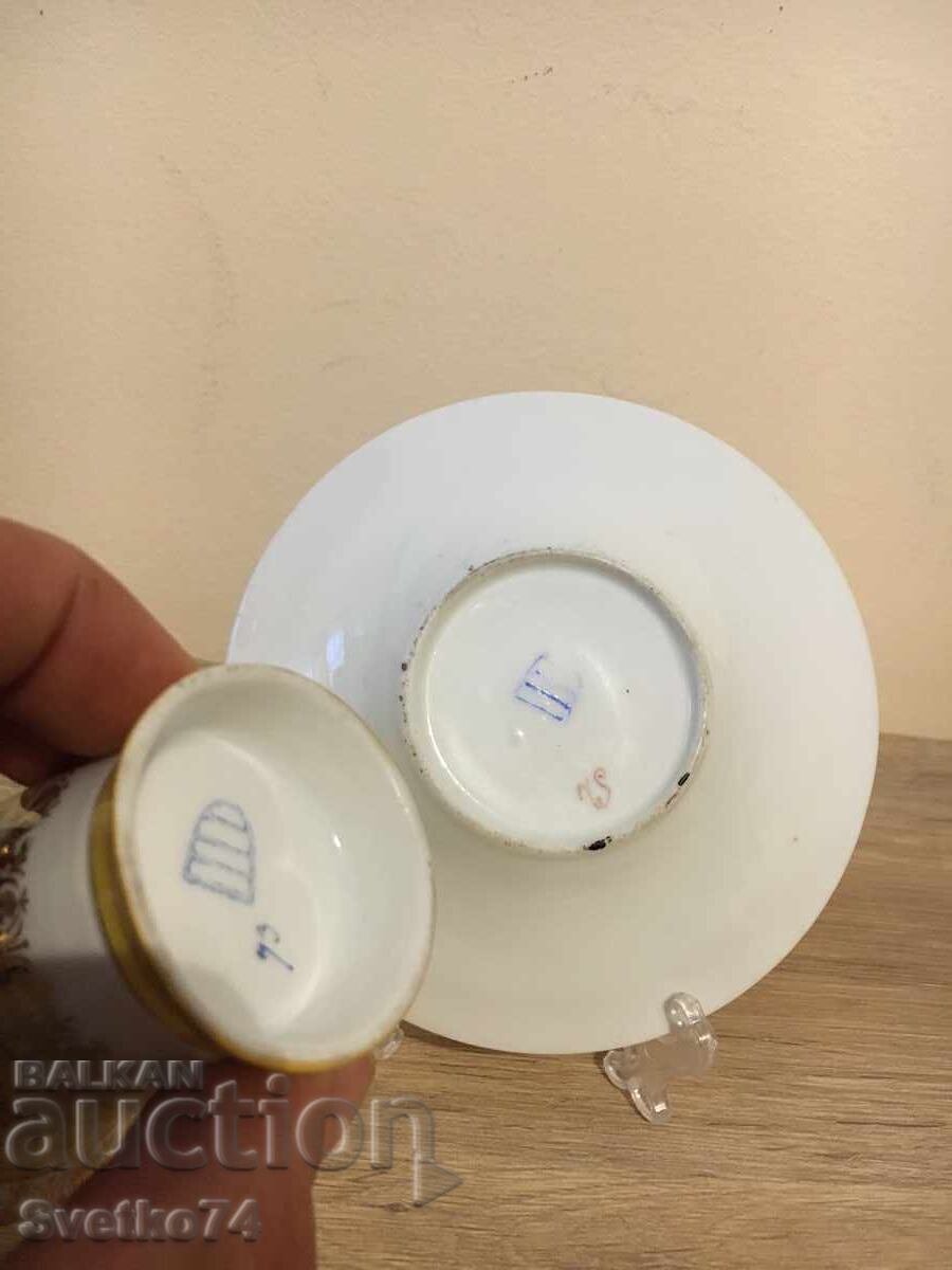 Franz Dorfl Vienna Porcelain Coffee Set - 5