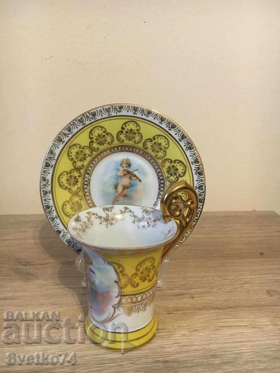 Franz Dorfl Vienna Porcelain Coffee Set