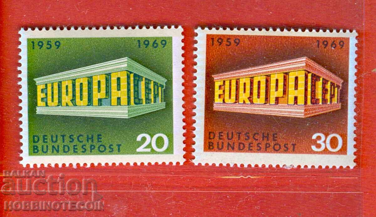 GERMANIA RFG 20 30 EUROPA 1969 MNH 583 584