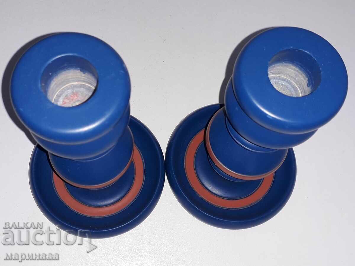 Delivery of SET OF CANDLEHOLDERS. WOOD. SWEDEN Delivery of SET OF CANDLEHOLDERS. WOOD. SWEDEN