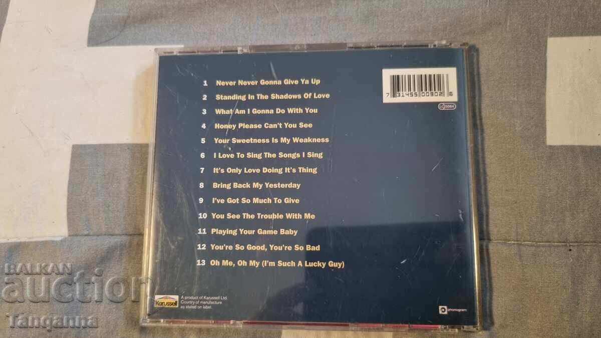 Original Barry White CD with price 15.00 BGN | € 7.67