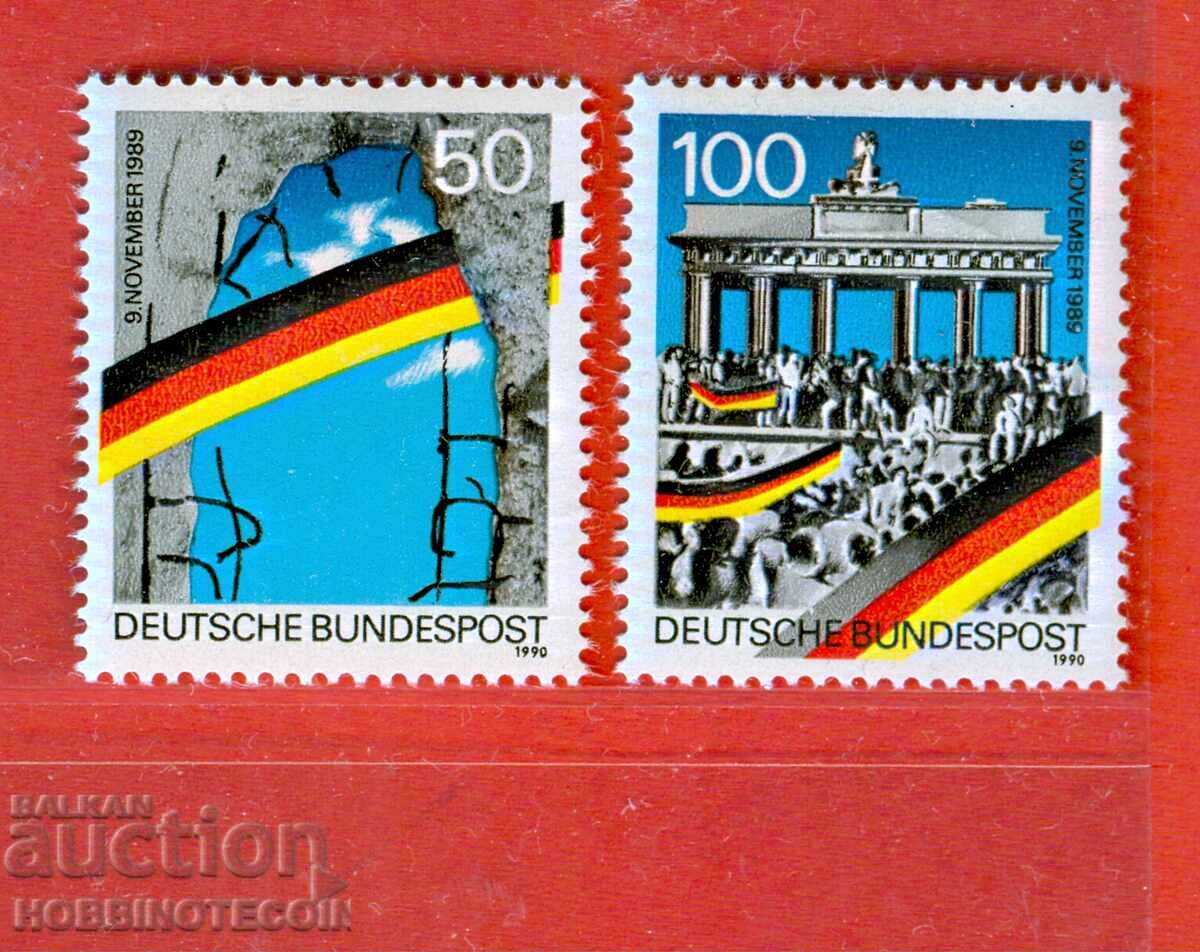ΓΕΡΜΑΝΙΑ Δ.Γ. (ΔΥΤΙΚΗ ΓΕΡΜΑΝΙΑ) ΕΝΩΣΗ ΤΗΣ ΓΕΡΜΑΝΙΑΣ 1990 MNH 1481 1482
