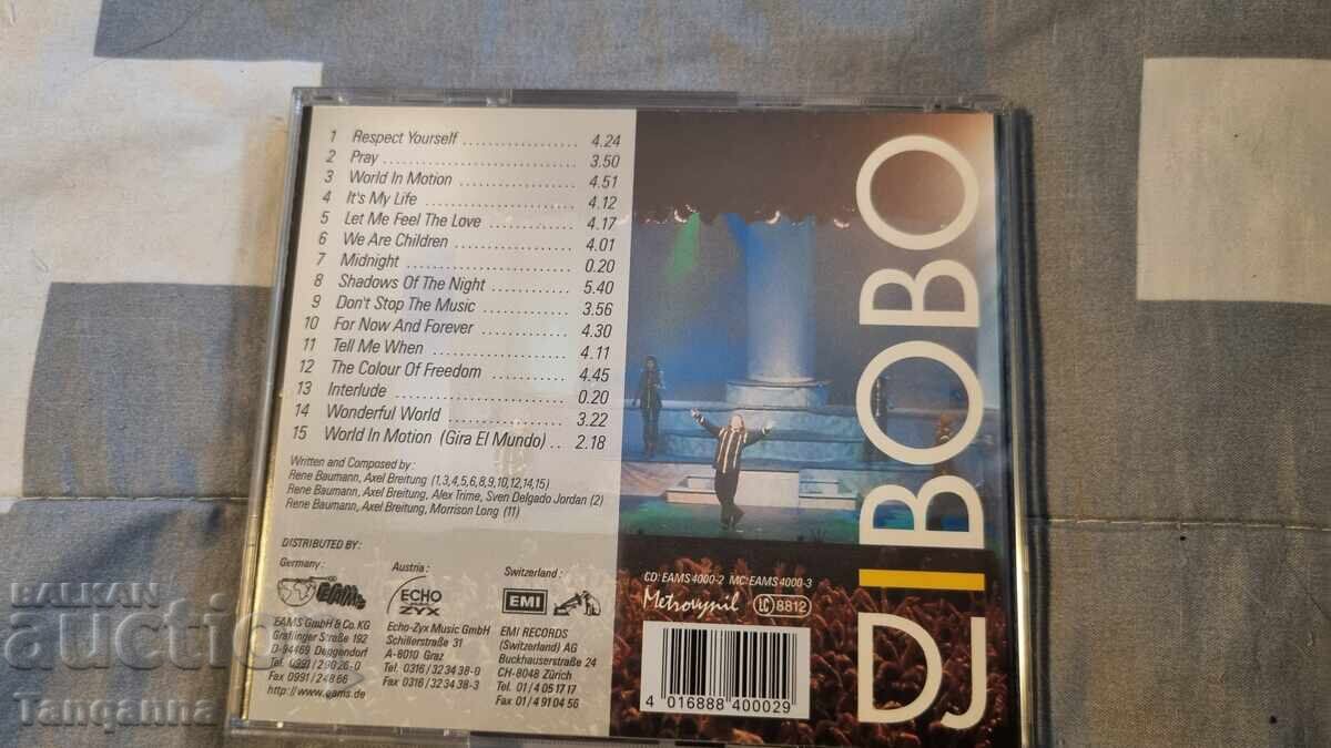 Оригинален диск на Dj Bobo с цена 15.00 лв. | € 7.67