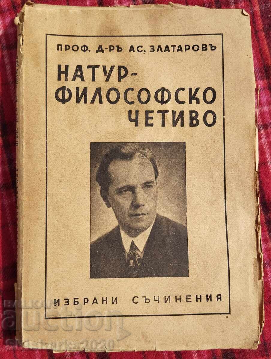 O lectură filozofică firească O lectură filozofică firească