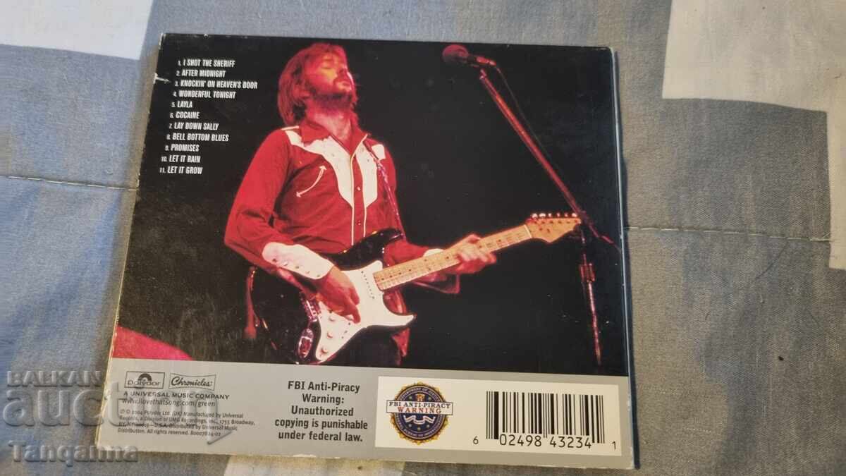 Оригинален диск на eric Clapton с цена 15.00 лв. | € 7.67