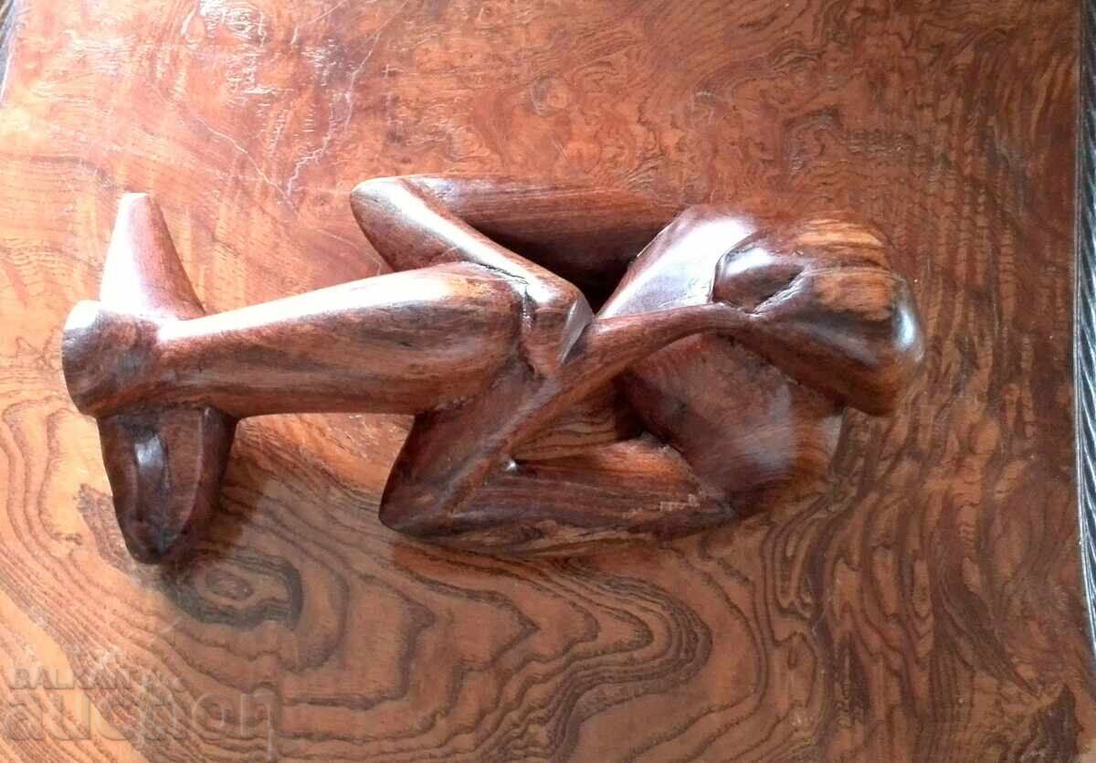 Δημοπρασία Ο Στοχαστής - Ξύλινο ειδώλιο