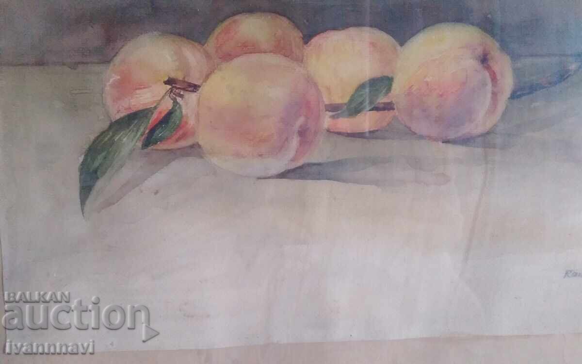 Acuarelă veche semnată Katia Genova cu preț 300.00 BGN | € 153.39