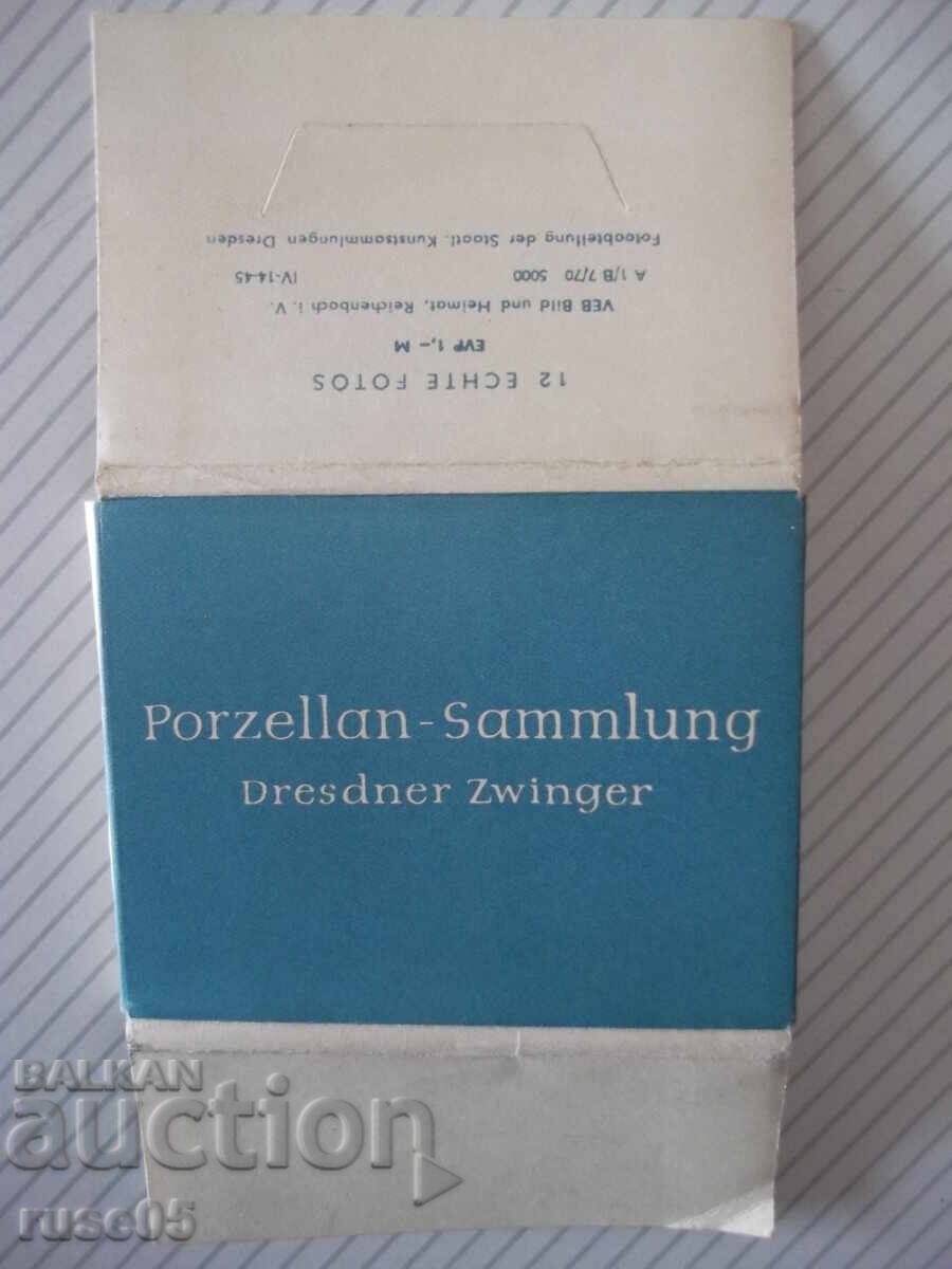 Delivery of Set of 11 Dresden porcelain cards Delivery of Set of 11 Dresden porcelain cards