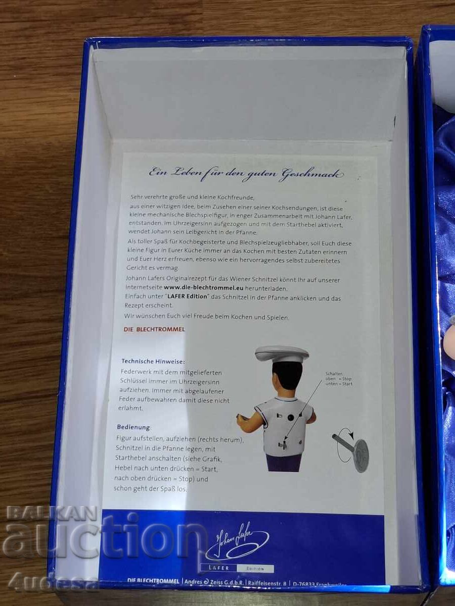 Παράδοση Ινδικό μηχανικό μεταλλικό παιχνίδι σεφ Made in India