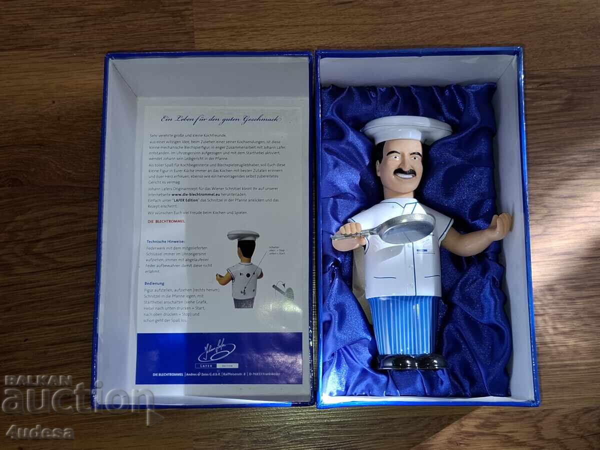 Ινδικό μηχανικό μεταλλικό παιχνίδι σεφ Made in India