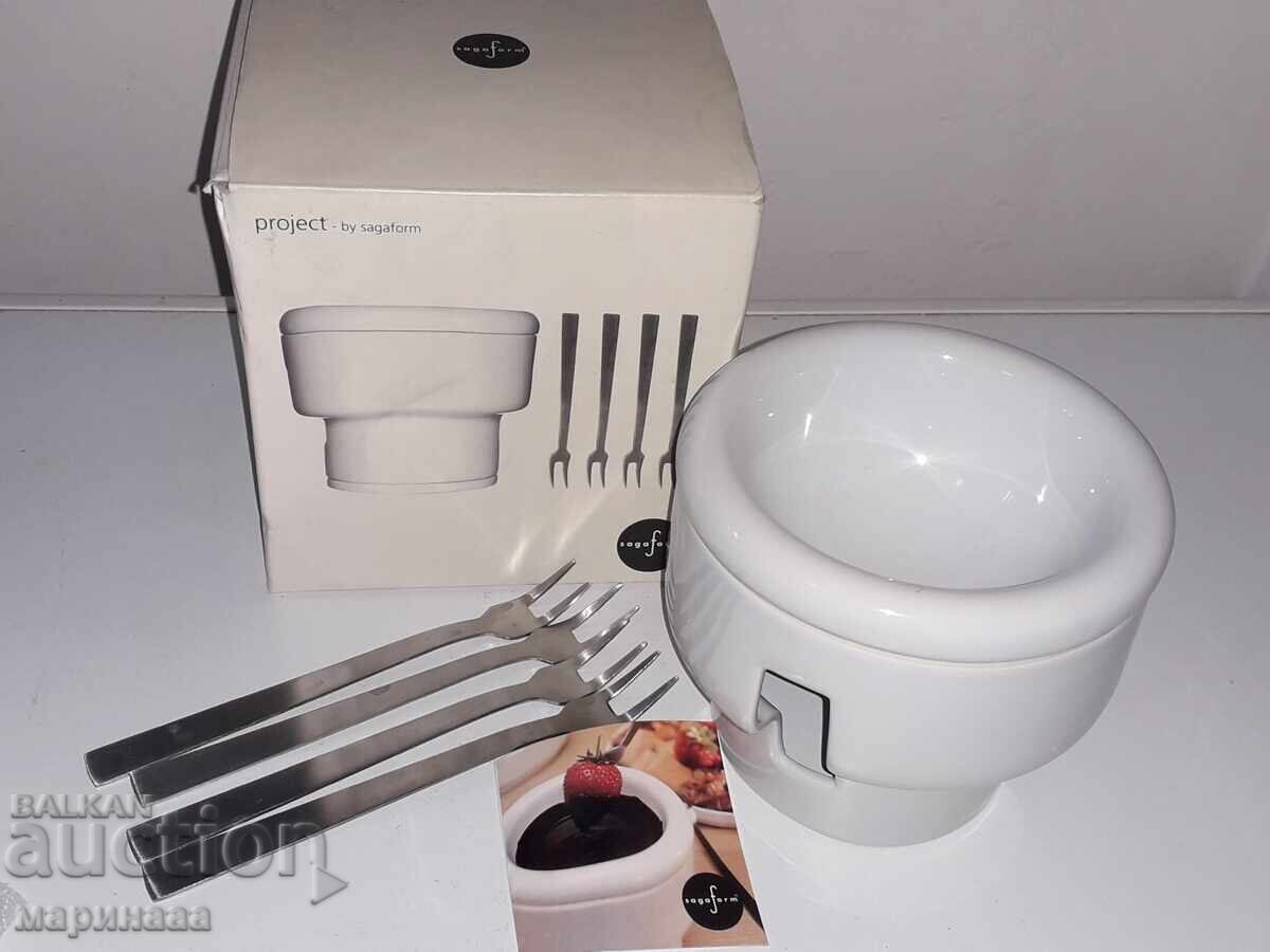 Σετ για υγρή σοκολάτα