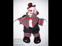 PĂPUȘĂ VECHE. CLOVN. PORȚELAN