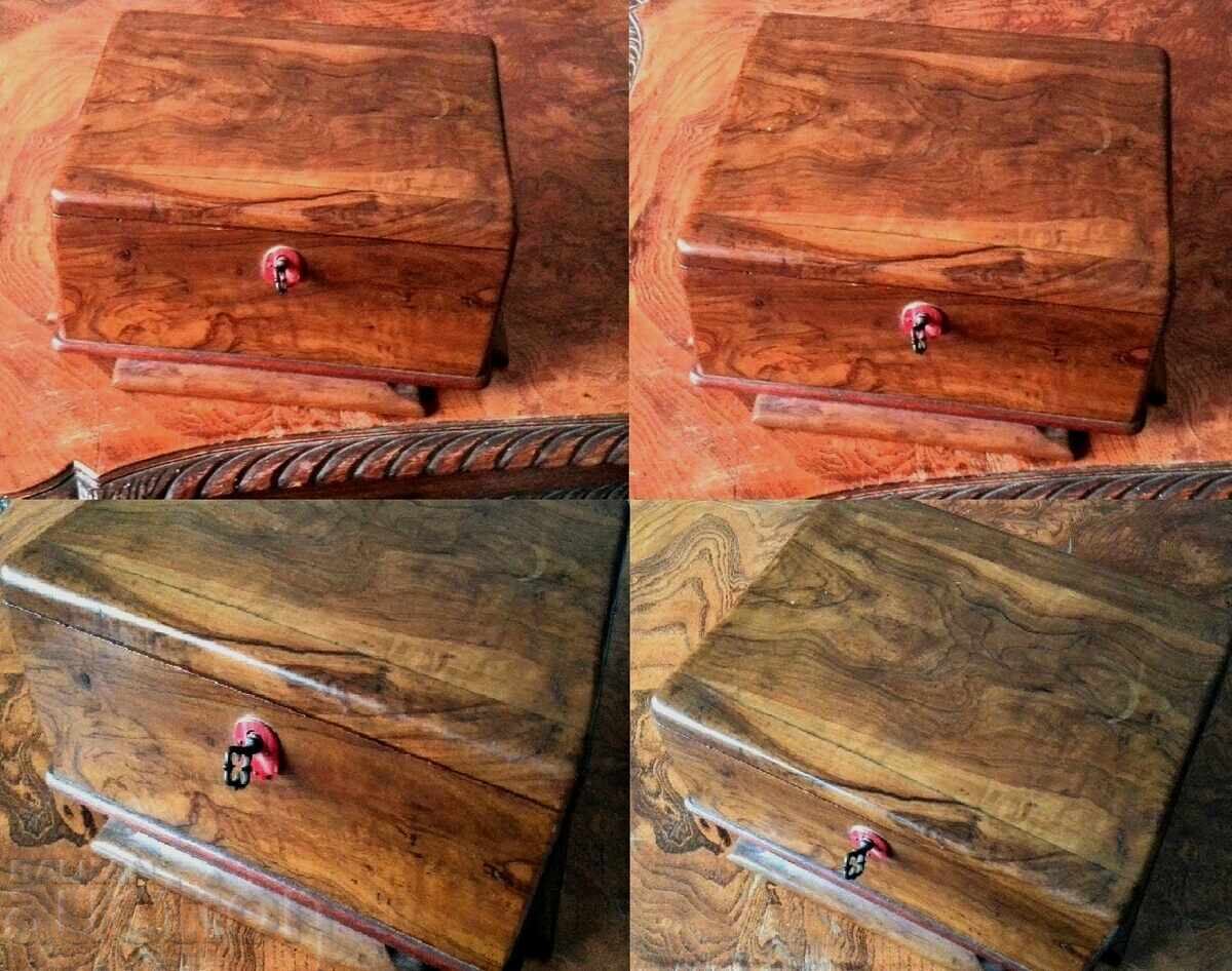 Delivery of Beautiful old wooden box