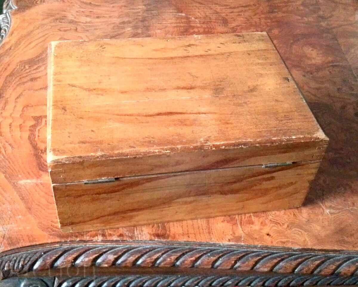 Όμορφο παλιό ξύλινο κουτί ωρολογοποιίας - 6 Όμορφο παλιό ξύλινο κουτί ωρολογοποιίας - 6
