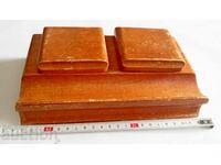 Cerneală dublă din lemn, din anii 1940