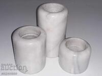 КОМПЛЕКТ СВЕЩНИЦИ. МРАМОР