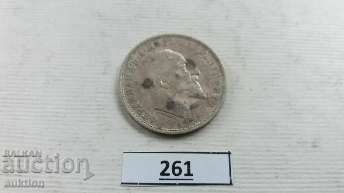 1 lev 1910 ασήμι - για συλλογή 5 ΓΡ - 5