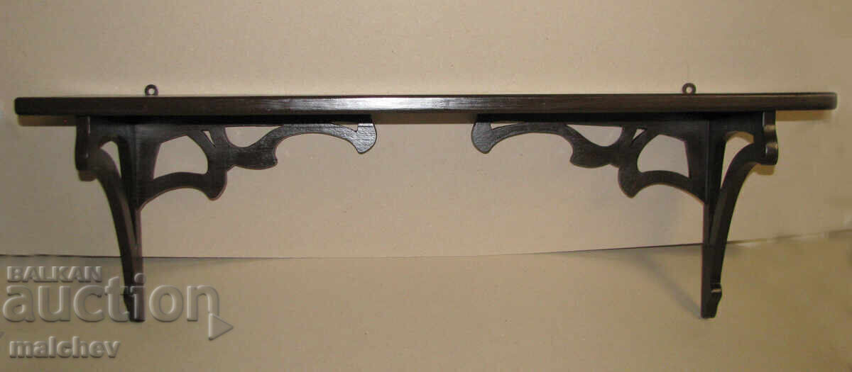 Licitație Raft poliță de perete etajeră secesiune art nouveau, restaurat