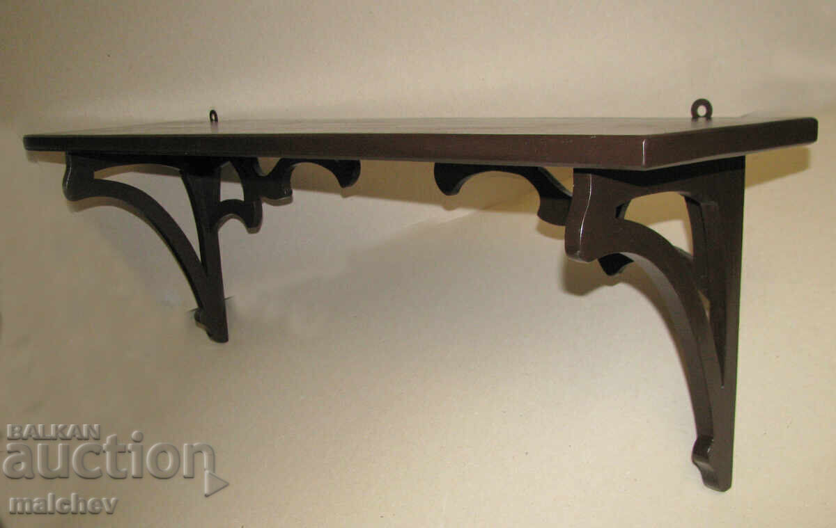 Livrarea Raft poliță de perete etajeră secesiune art nouveau, restaurat