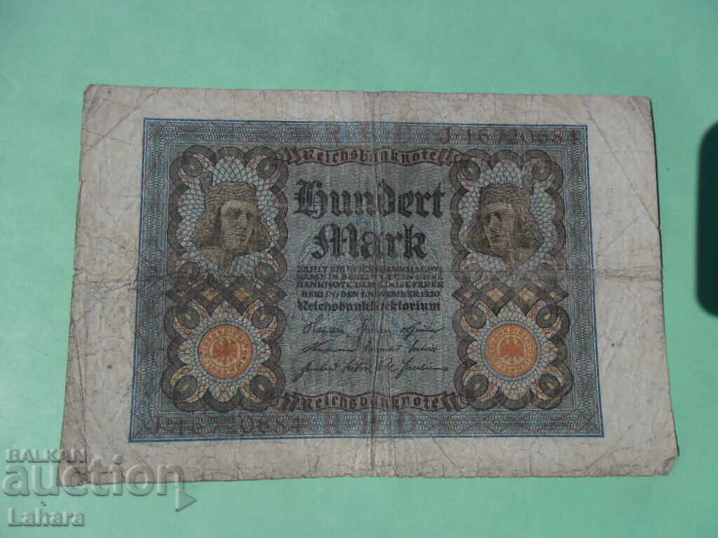 100 Mark 1920 Germany 100 Mark 1920 Germany