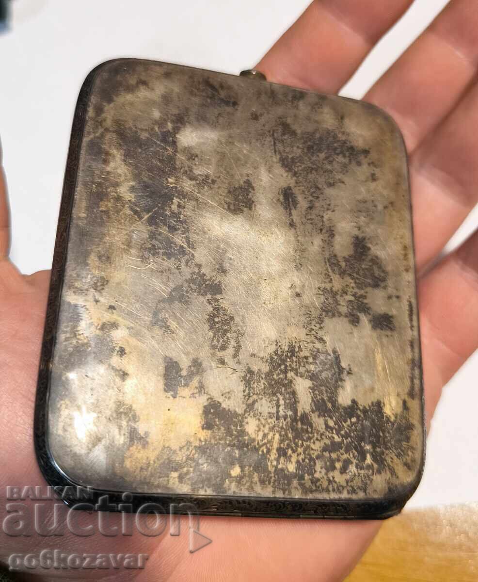 Auction  Silver Snuffbox, Imperial Era! Souvenir from Berlin! 0.900!