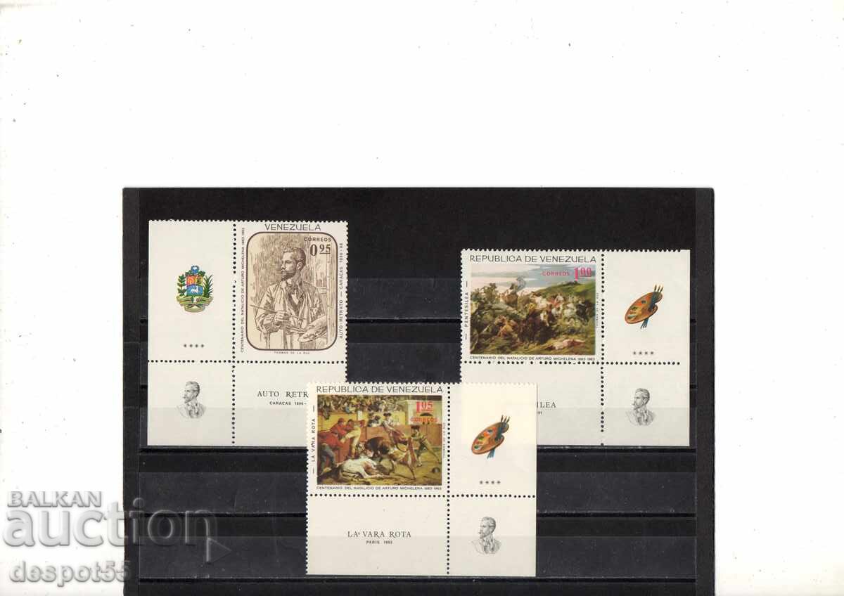 1966. Венецуела. Артуро Микелена, художник, 1863-1898.