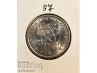 Grecia 10 drahme 1976 UNC