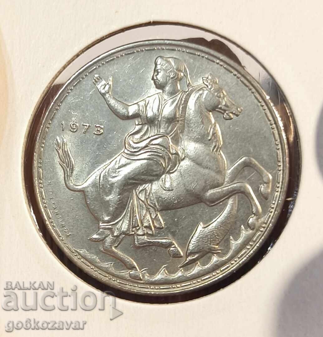 Гърция 20 Драхми 1973г Възпоменателни Хунта ! UNC ! с цена 5.00 лв. | € 2.56