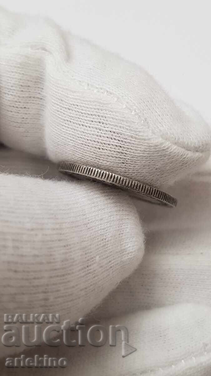 Δημοπρασία Σπάνιο ασημένιο νόμισμα 1 σελίνι Νότιας Αφρικής 1943