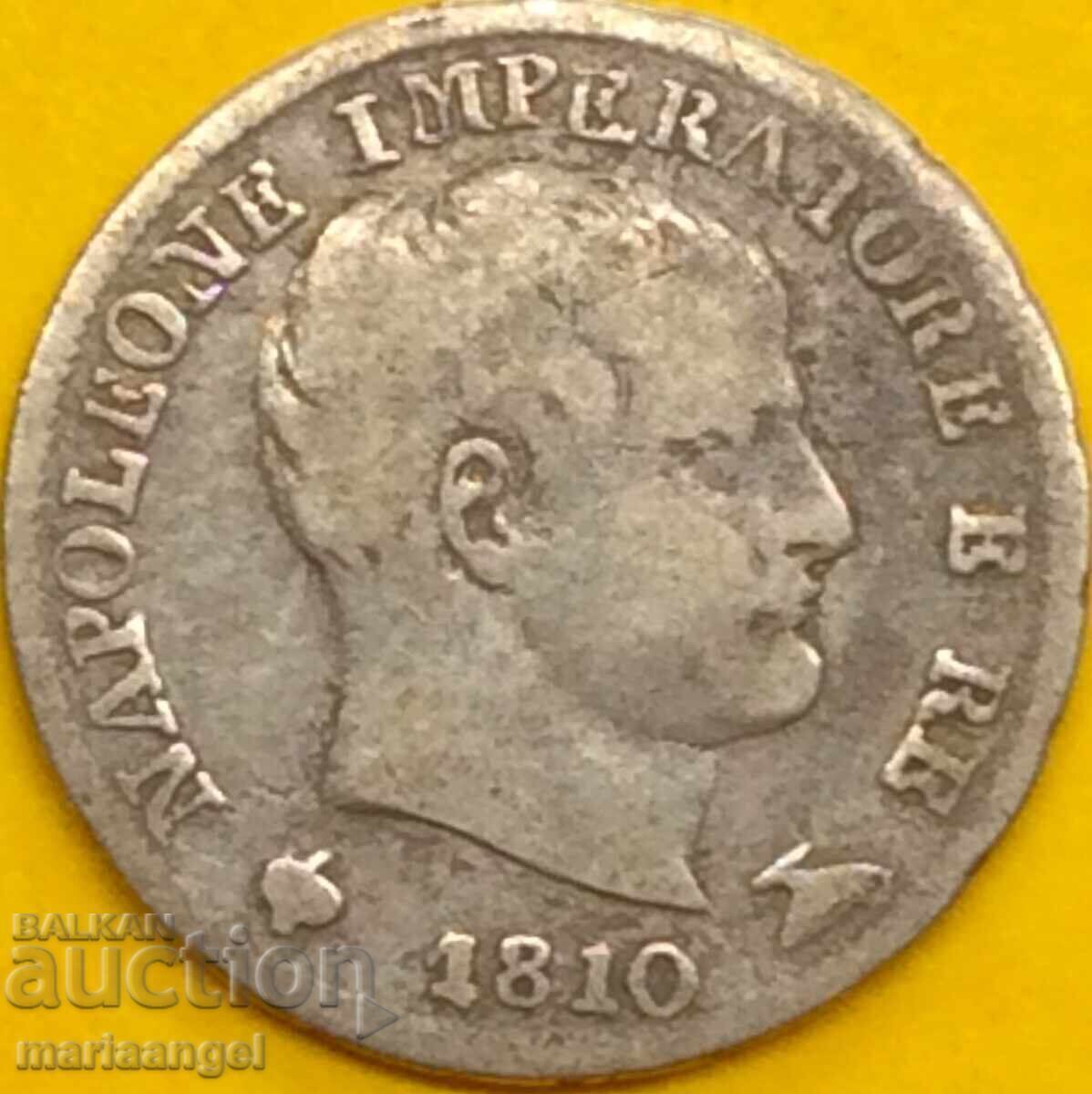 Napoleon 5 Soldi 1810 M - Μιλάνο Ιταλία ασημί - αρκετά σπάνιο - 5 Napoleon 5 Soldi 1810 M - Μιλάνο Ιταλία ασημί - αρκετά σπάνιο - 5