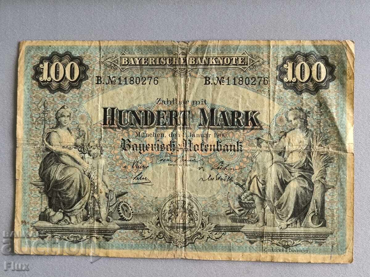 Райх банкнота - Германия - 100 марки | 1900г. Райх банкнота - Германия - 100 марки | 1900г.