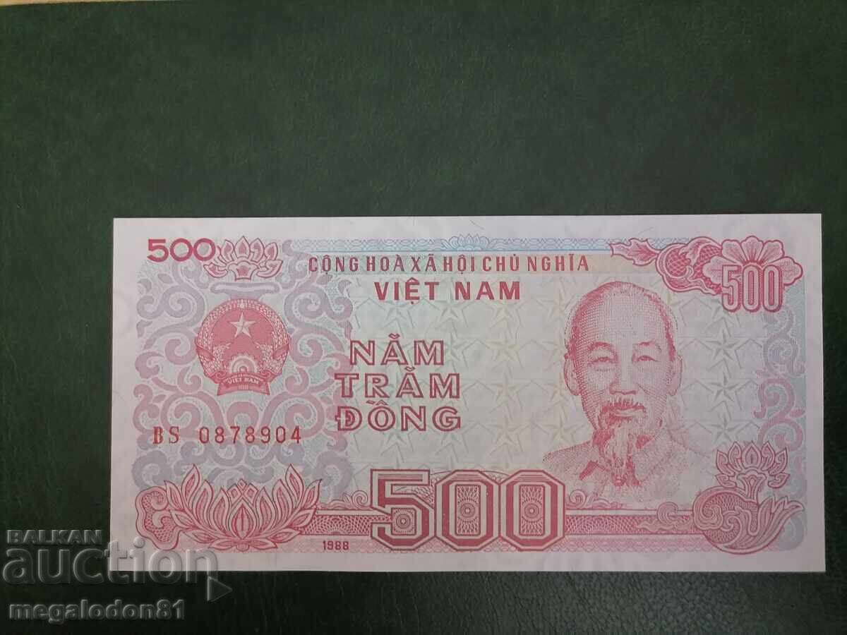 Βιετνάμ - 500 δονγκ, 1988