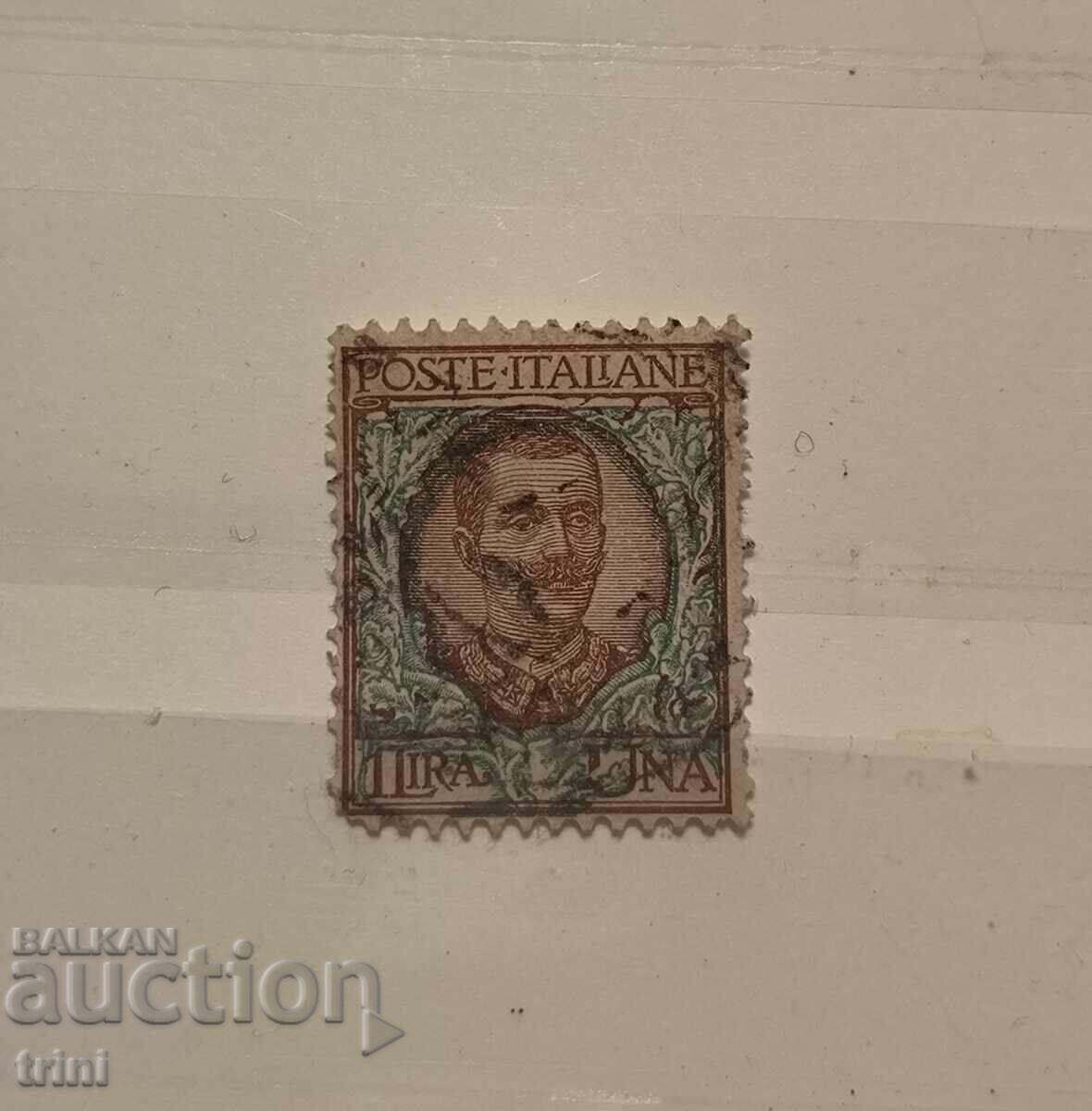 Italia 1901. Regele Victor Emanuel al III-lea Italia 1901. Regele Victor Emanuel al III-lea