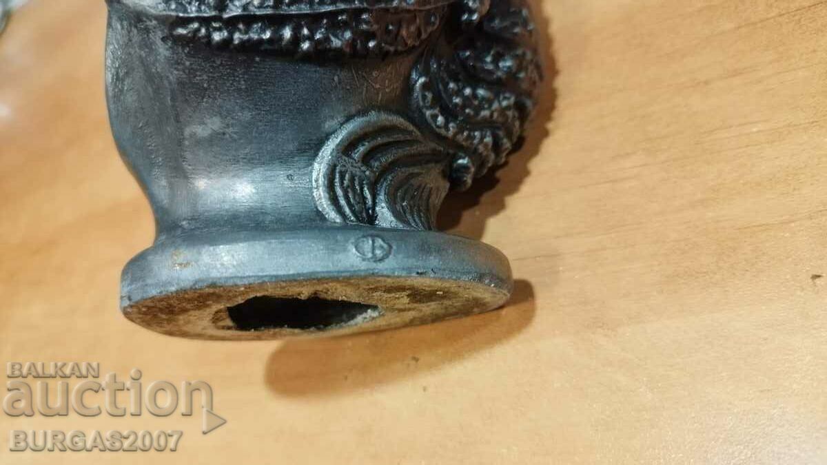 Old metal figure, crab (lobster) waiter, USSR - 5 Old metal figure, crab (lobster) waiter, USSR - 5