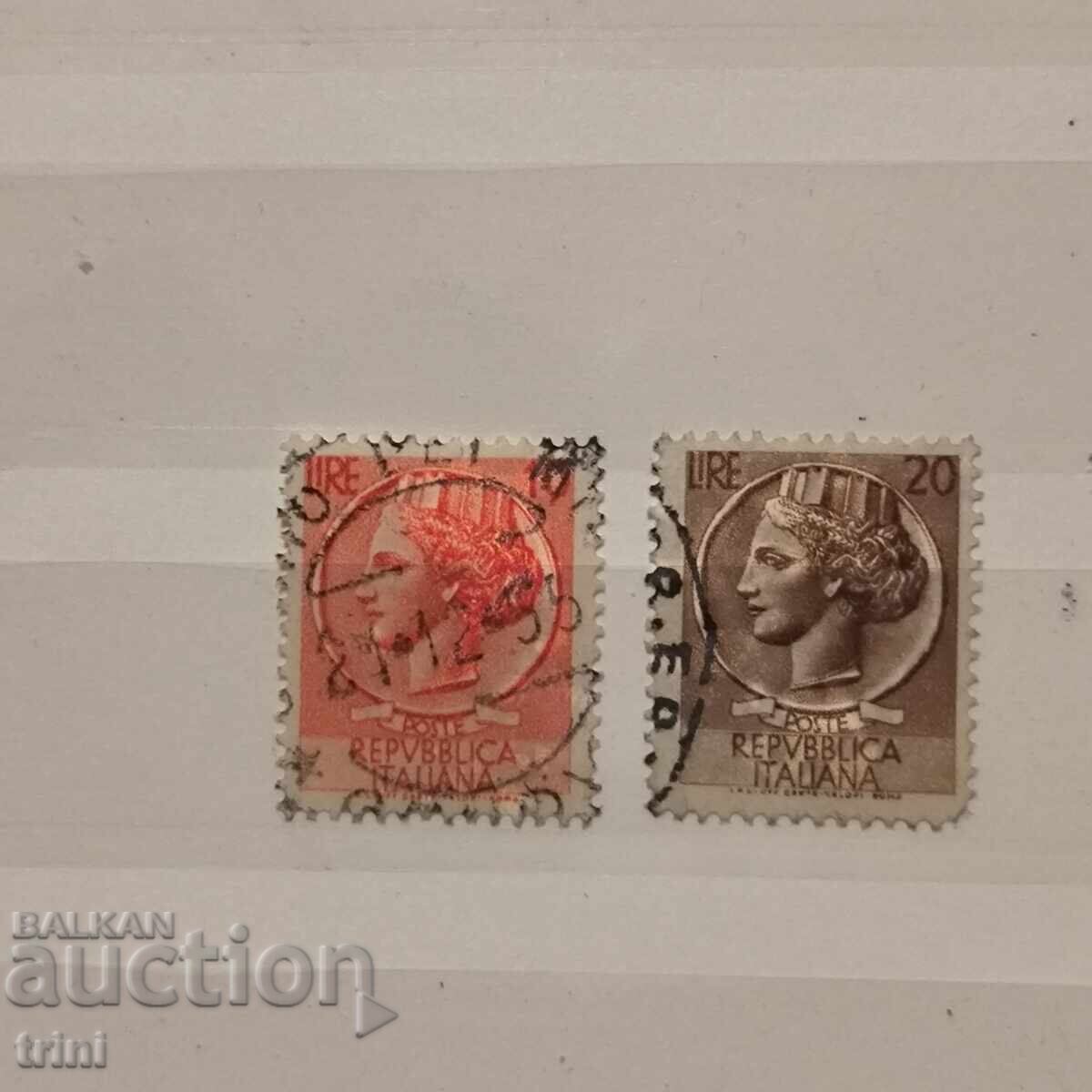 Италия 1953 г. Сиракузска монета