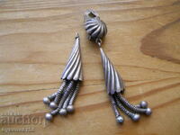 Cercei vechi de argint