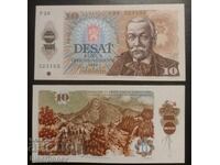 10 κορώνες Τσεχοσλοβακίας, Τσεχία, 1986, UNC