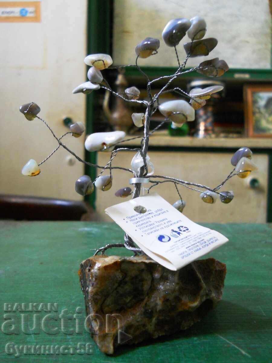 Souvenir - Tree of semi-precious stones (amethysts) with price 15.00 BGN | € 7.67