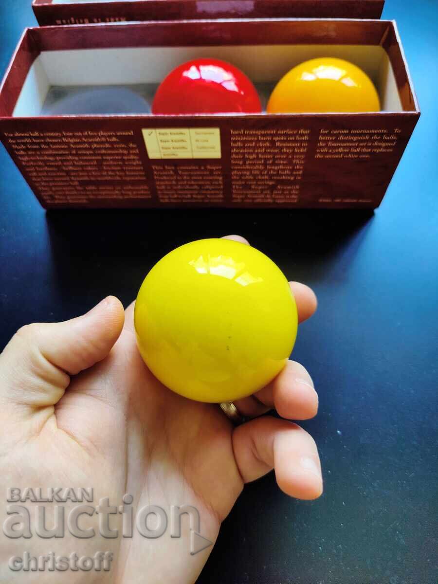 Super Aramith Tournament Pool Balls with price 90.00 BGN | € 46.02
