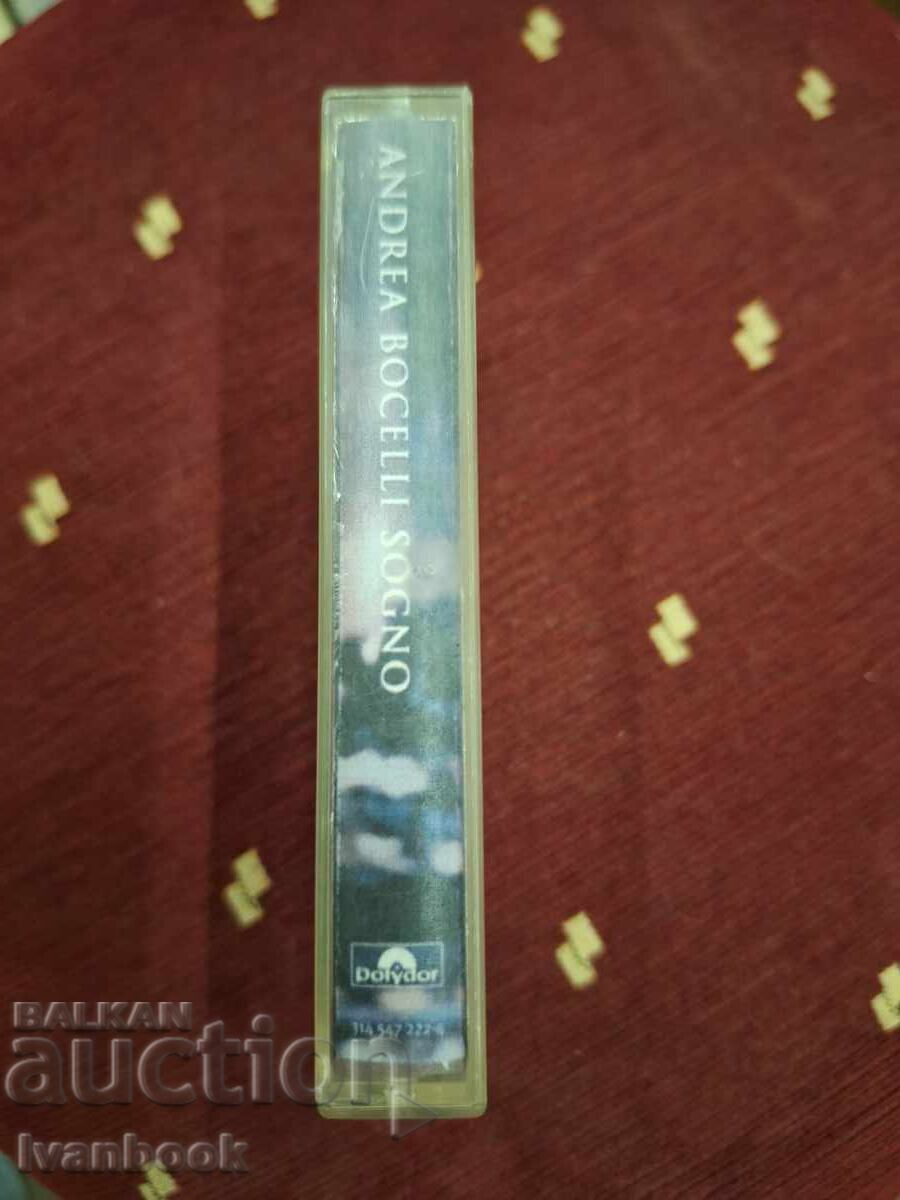Audio cassette - Andrea Bocelli with price 3.00 BGN | € 1.53
