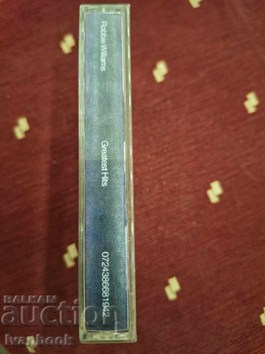 Κασέτα ήχου - Robbie Williams με τιμή 3.00 BGN | € 1.53 Κασέτα ήχου - Robbie Williams με τιμή 3.00 BGN | € 1.53