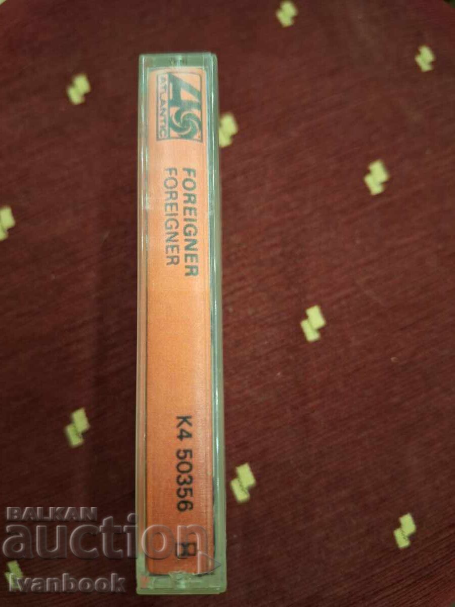 Audio cassette - Foreigner with price 3.00 BGN | € 1.53 Audio cassette - Foreigner with price 3.00 BGN | € 1.53