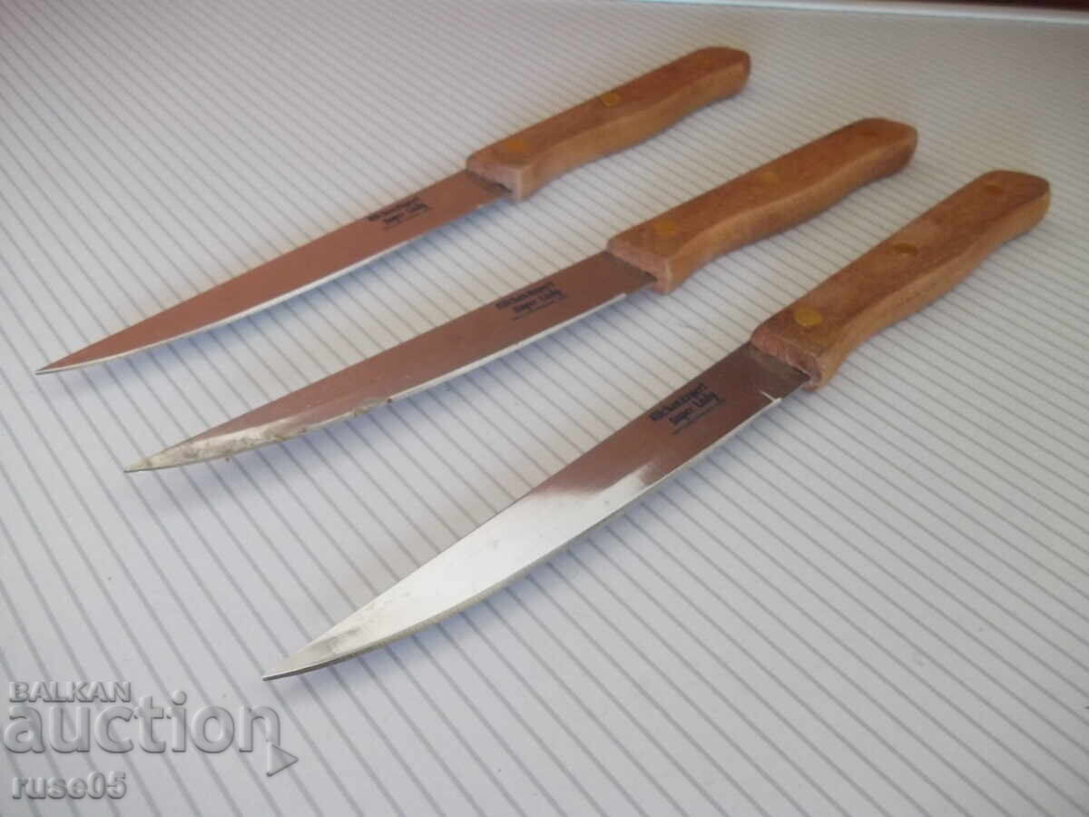 Lot of 3 "Kitchen Expert-Super Lady" knives, new - 5