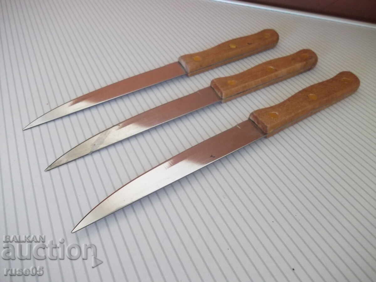 Lot of 3 "Kitchen Expert-Super Lady" knives, new - 6