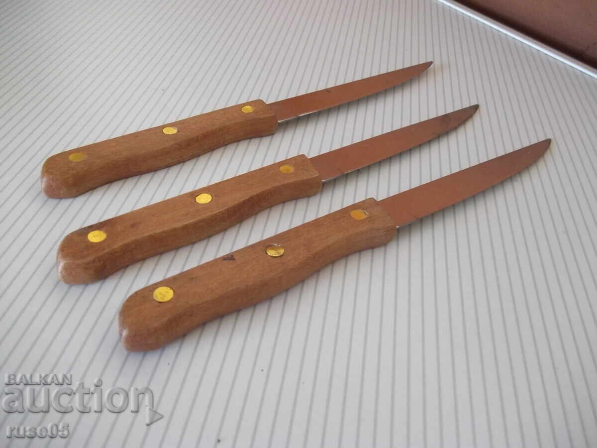 Lot of 3 "Kitchen Expert-Super Lady" knives, new - 7