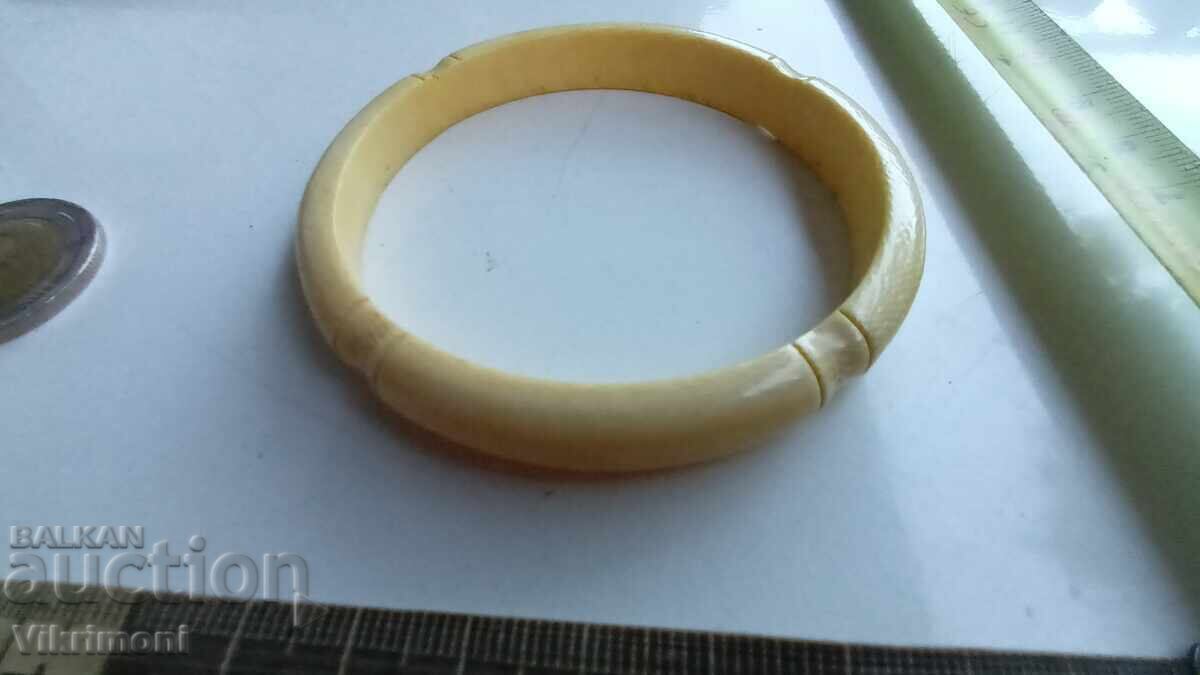 Ivory bracelet Old vintage - 5