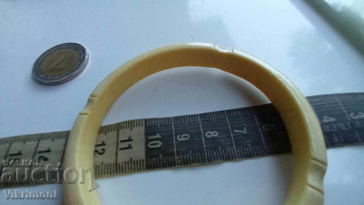 Ivory bracelet Old vintage - 7