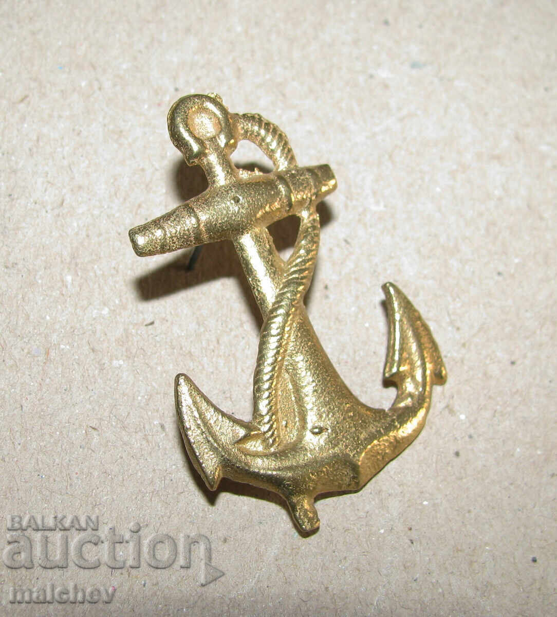 Delivery of Anchor 4.5 cm small anchor cast bronze monogram cockade Lot 2 anchors